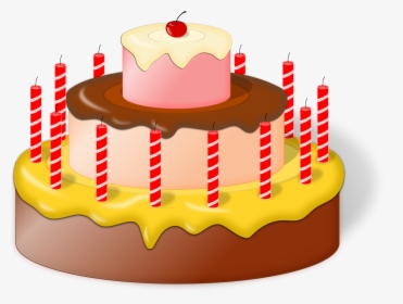 Birthday Cake - Cake Birthday Svg, HD Png Download, Free Download