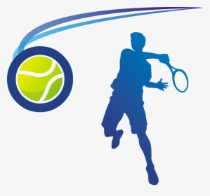 Transparent Tenis Png - Tennis Player Black And White, Png Download, Free Download