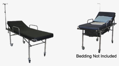 Emergency Room Bed 2 Views - Stretcher, HD Png Download, Free Download