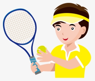 Tennis Player Quotes Like Success - Playing Tennis Clipart Png, Transparent Png, Free Download