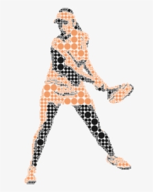 Pictogram, Woman, Tennis, Tennis Player, Play Tennis - Tennis Woman Png, Transparent Png, Free Download