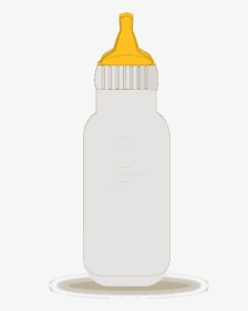 Baby Bottle, Milk, Nipple, Bottle - Baby Bottle Image No Background, HD Png Download, Free Download