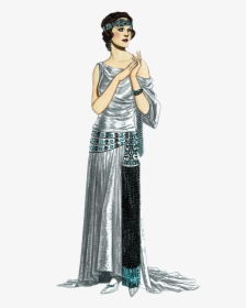 Transparent 1920s Clipart Free - 1920s Woman Png, Png Download, Free Download
