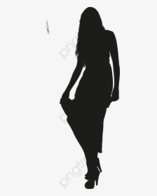 Transparent Fashion Clipart Black And White - Illustration, HD Png Download, Free Download