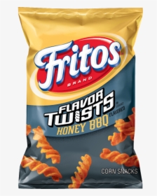 Fritos, Flavor Twist Honey Bbq, - Honey Bbq Twist Chips, HD Png Download, Free Download