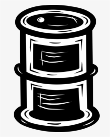 Vector Illustration Of Crude Petroleum Oil Barrel Or - United States Dollar, HD Png Download, Free Download