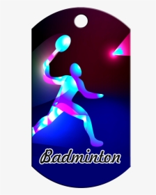 Badminton Dog Tagv4, HD Png Download, Free Download