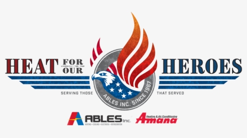 Ables Heat For Our Heroes Logo - Graphic Design, HD Png Download, Free Download