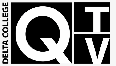 Q-tv Logo In Black, HD Png Download, Free Download