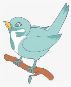 A Cartoon Drawing Of A Little Sparrow - Little Sparrow Cartoon Png, Transparent Png, Free Download