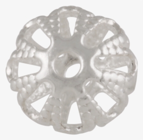 Rondelle Shaped Bead With Lace Pattern 925/ - Disc Brake, HD Png Download, Free Download