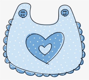 Blue Baby Bib Clipart, HD Png Download, Free Download