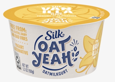 Silk Vanilla Oatmilk Dairy-free Yogurt Alternative - Convenience Food, HD Png Download, Free Download