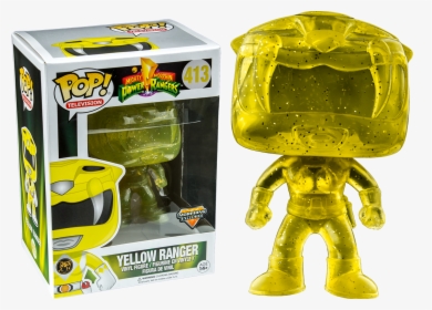 Transparent Power Rangers 2017 Png - Funko Pop Power Rangers Yellow, Png Download, Free Download