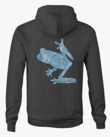 Zip Up Hoodie Tree Frog Water Reflection Hooded Sweatshirt - Hoodie, HD Png Download, Free Download