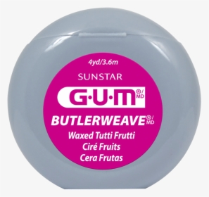 Gum® Butlerweave® Dental Floss, Tuttifrutti, Waxed - Dental Floss, HD Png Download, Free Download