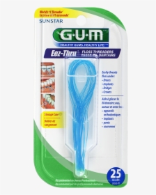 Gum® Eez-thru® Floss Threaders - Gum Floss Threaders, HD Png Download, Free Download