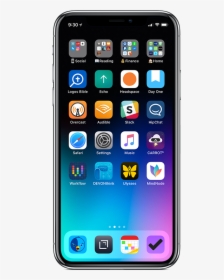 Iphone - Iphone Home Screen Png, Transparent Png, Free Download