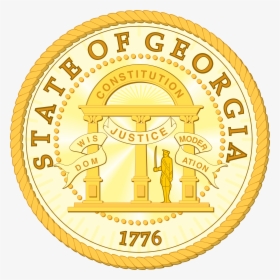 Seal Clipart Seal Stamp - Georgia State Seal Png, Transparent Png, Free Download