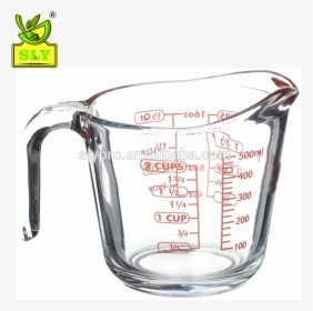 Slyprc Home Appliances Borosilicate Glass Measuring - Medidor Utensilios Cups Edir Polvo, HD Png Download, Free Download