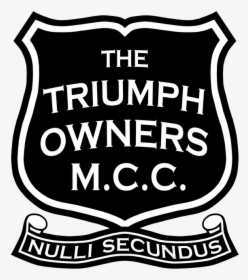 Tomcclogo - Triumph Owners Club Patch, HD Png Download, Free Download