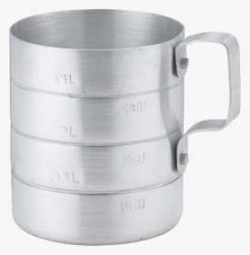 Aluminum Dry Measuring Cup - Cup, HD Png Download, Free Download