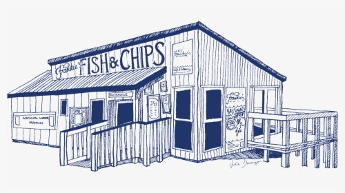 Edinburgh Fish And Chips Shack, HD Png Download, Free Download