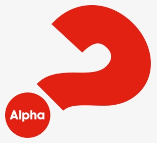 Transparent Question Mark Vector Png - Alpha Course Logo Download, Png Download, Free Download