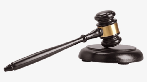 Dark Wooden Judges Hammer - Marteau Juge Png, Transparent Png, Free Download