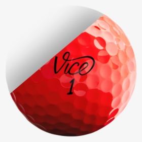 Vice Pro Soft Red Golf Balls, HD Png Download, Free Download