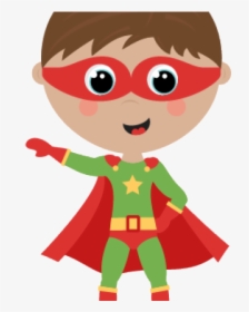 Kid Superhero Clipart - Clip Art Superhero Girl, HD Png Download, Free Download