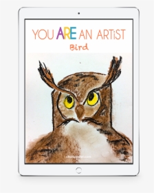Invite A Master Artist To Teach The Joy Of Art To All - Great Horned Owl, HD Png Download, Free Download