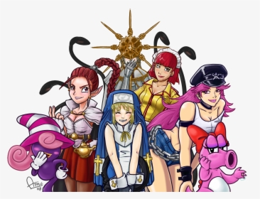 Chrono Trigger Female Characters , Png Download - Female Video Game And Cartoon Characters, Transparent Png, Free Download