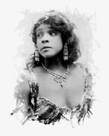 Girl Woman Beautiful Colored Black Vintage - Aida Overton Walker, HD Png Download, Free Download