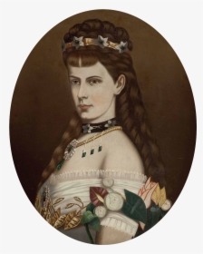Transparent Victorian Woman Png - Kaiser Elisabeth Portrait, Png Download, Free Download