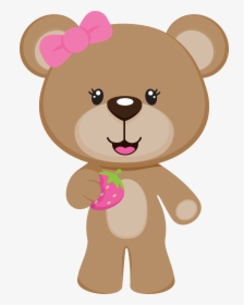Cute Teddy Bear Clip Art, HD Png Download, Free Download