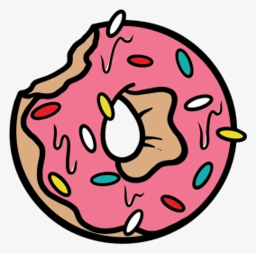 Donut Clipart Png - Cute Cartoon Transparent Donut, Png Download, Free Download