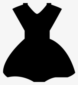 Dress Svg Icon Transparent - Little Black Dress Icon, HD Png Download, Free Download