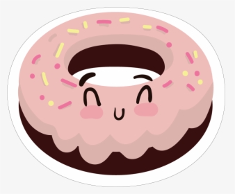 Collection Cute Things - Donut Cartoon Png, Transparent Png, Free Download