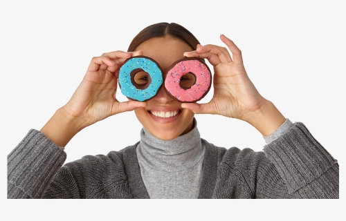 Edible Donut Girl - Circle, HD Png Download, Free Download