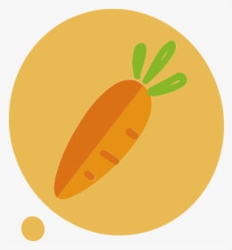 Radish Carrot Vegetables Fruits Sticker - Circle, HD Png Download, Free Download