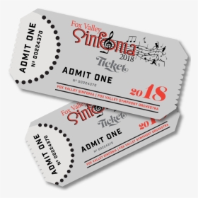 Transparent Admit One Ticket Png - Packaging And Labeling, Png Download, Free Download