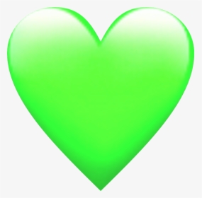 #green #heart #love #emoji #pixle22 - Green And Black Heart Emoji, HD Png Download, Free Download