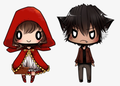 Transparent Heavenly Father Clipart - Red Riding Hood Chibi, HD Png Download, Free Download