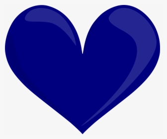 Transparent Corazon Clipart - Dark Blue Heart Png, Png Download, Free Download