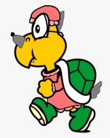 Captain Koopa As Big Bad Wolf Disguised As Little Red - Koopa Troopa Transparent, HD Png Download, Free Download