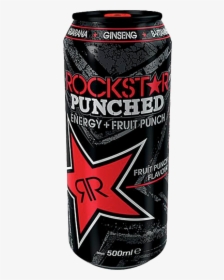 Rockstar Punched Energy Fruit Punch 05 Liter - Rock Star Punch Au Fruit, HD Png Download, Free Download