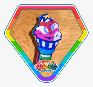 Kawaii Universe Cute Doodle Rockstar Ice Cream Pillow, HD Png Download, Free Download