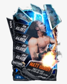 #woken, Yet #broken, Matt Hardy - Shattered Jeff Hardy Wwe Supercard, HD Png Download, Free Download