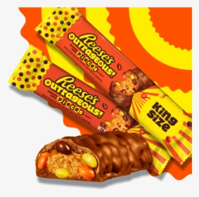 New Reese"s Outrageous Bars - Reese's Peanut Butter Cups, HD Png Download, Free Download